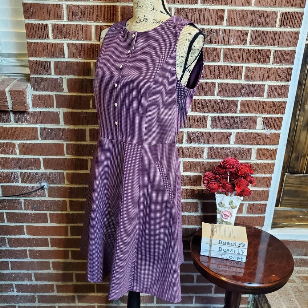 Gal Meets Glam Purple Sleeveless Mini Dress